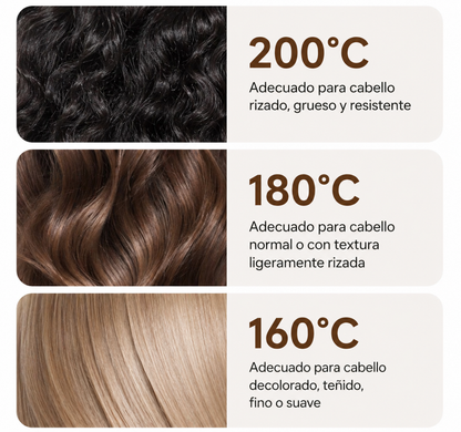 VelvetHair™ | Cepillo Alisador Portátil