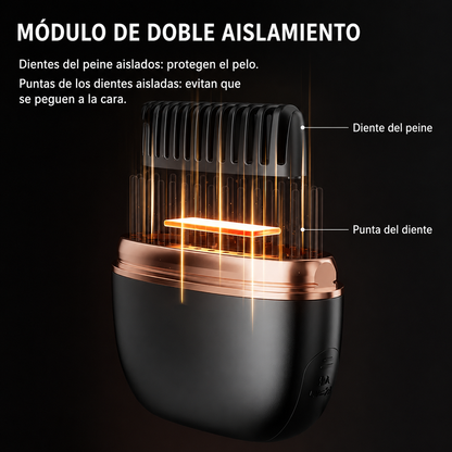 VelvetHair™ | Cepillo Alisador Portátil