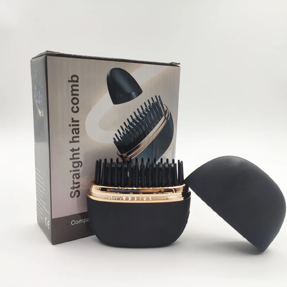 VelvetHair™ | Cepillo Alisador Portátil